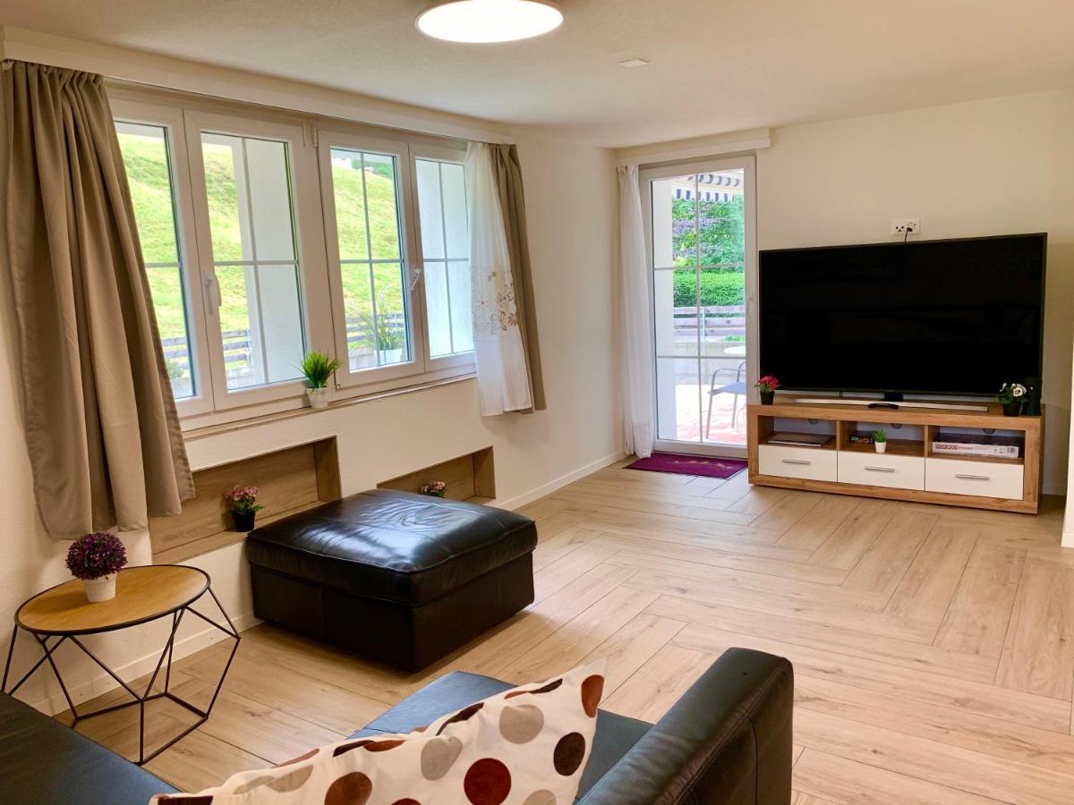 Eiger, Jungfrau, Luxury Garden Apartment Grindelwald Eksteriør bilde