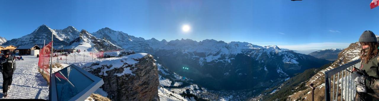 Eiger, Jungfrau, Luxury Garden Apartment Grindelwald Eksteriør bilde